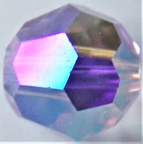 Rondes 5000 Violet AB 8mm x1 Cristal Swarovski