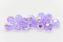 Rondes 5000 Violet AB 8mm x1 Cristal Swarovski