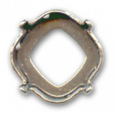 Serti Cabochon 4470. 12x12 mm Carr� Bronze x1