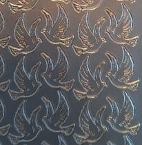 Stickers 60 colombes argent&eacute;es