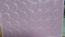 Stickers Alphabet - Lettres majuscules et chiffres roses