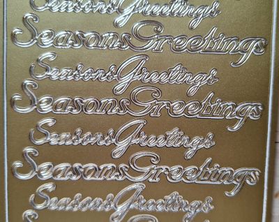 Stickers Seasons greetings/meilleurs voeux