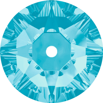 Strass 3128 � coudre aquamarine x10 Cristal Swarovski