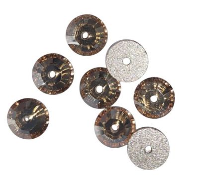 Strass 3128 � coudre crystal golden shadow 5mm x10 Cristal Swarovski