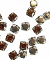 Strass serti 53200 Cooper 4mm x1 cristal Swarovski