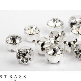 Strass serti 53201 Crystal 4,3mm x1 cristal Swarovski