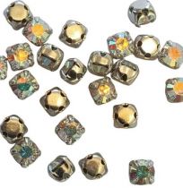Strass serti 53201 Crystal AB 4,3mm x1 cristal Swarovski