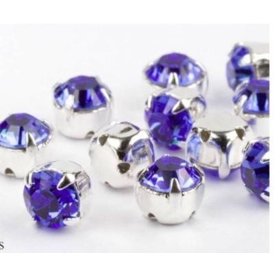 Strass serti 53201 Sapphire 4,3mm x1 cristal Swarovski