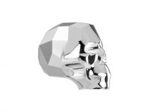 Tte de mort 5750 Crystal light chrome 13 mm x1 Cristal Swarovski