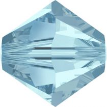 Toupie 5328 Aquamarine 3mm x 50 Cristal Swarovki