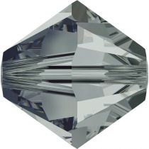 Toupie 5328 Black Diamond 4mm x50 Cristal Swarovk