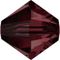 Toupie 5328 Burgundy 4mm x50 Cristal Swarovski