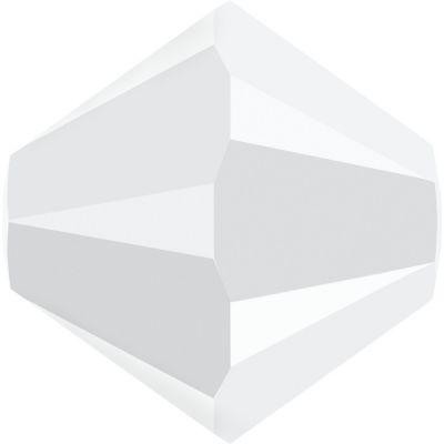 Toupie 5328 Chalk White 4mm x 50 Cristal Swarovki