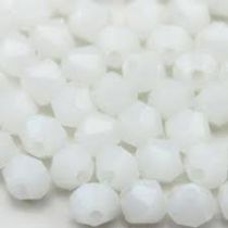 Toupie 5328 Chalk White AB 3mm x 50 Cristal Swarovski