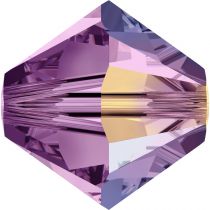 Toupie 5328 Cristal Swarovski Amethyst AB  3 mm x 50