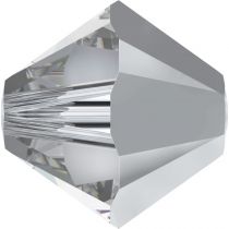 Toupie 5328 Crystal Comet Argent Light 4mm x50 Cristal Swarovki