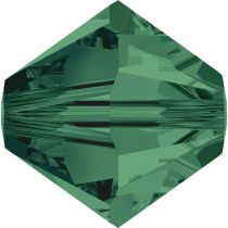 Toupie 5328 Emerald 3mm x50 Cristal Swarovki