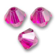 Toupie 5328 Fuchsia 3mm x50 Cristal Swarovski