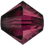 Toupie 5328 Garnet 4mm x 50 Cristal Swarovki