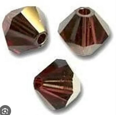 Toupie 5328 Garnet AB 4mm x 50 Cristal Swarovski