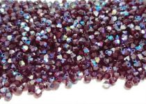 Toupie 5328 Garnet AB 4mm x 50 Cristal Swarovski