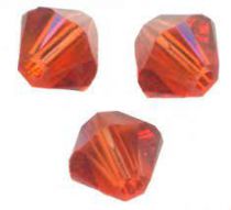 Toupie 5328 Indian Red 4mm x 50 Cristal Swarovski