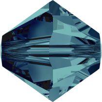 Toupie 5328 Indicolite 3mm x50 Cristal Swarovki