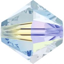Toupie 5328 Light Azore AB2X 4mm x50 Cristal Swarovski