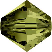 Toupie 5328 Olivine 3mm x50 Cristal Swarovki