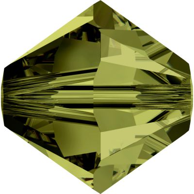 Toupie 5328 Olivine 8mm x1 Cristal Swarovki