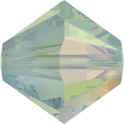 Toupie 5328 Pacific Opal AB 4mm x 50 Cristal Swarovki