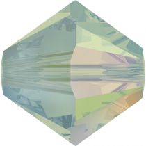 Toupie 5328 Pacific Opal AB 4mm x 50 Cristal Swarovki