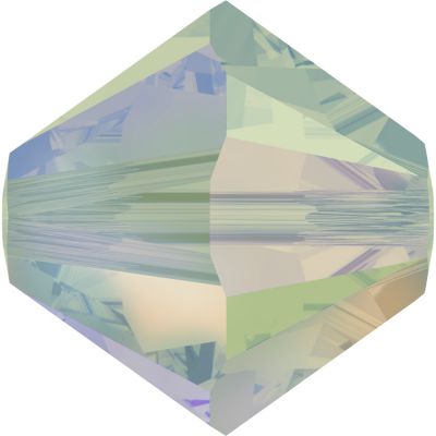 Toupie 5328 Pacific Opal AB2X 4mm x50 Cristal Swarovski