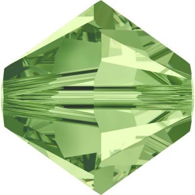 Toupie 5328 Peridot  6mm x1 Cristal Swarovski