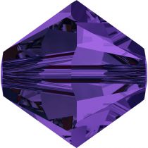 Toupie 5328 Purple Velvet 3mm x50 Cristal Swarovki