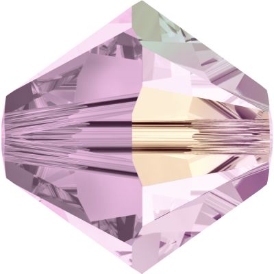 Toupie 5328 Rosaline AB 4mm x 50 Cristal Swarovki