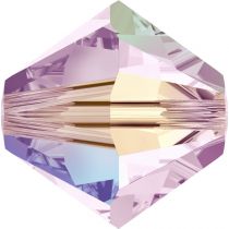Toupie 5328 Rosaline AB2X 4mm x50 Cristal Swarovski