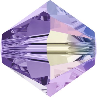 Toupie 5328 Tanzanite AB 6mm x1 Cristal Swarovski