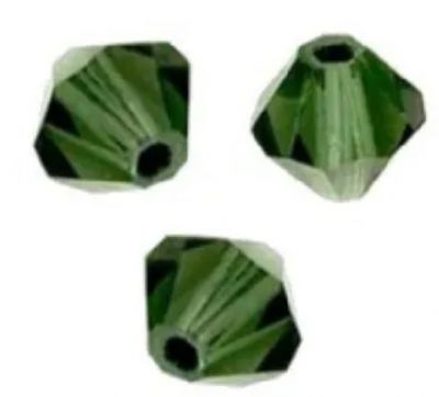 Toupie 5328 Turmaline 4mm x 50 Cristal Swarovski