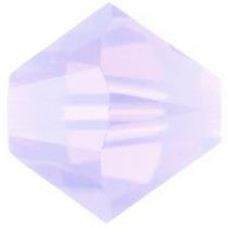 Toupie 5328 Violet Opal  4mm x 50 Cristal Swarovki