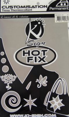 Flex Thermocollant à Paillettes - Argent - 15 x 20 cm