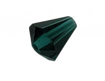 Tulipe 5400 6,6x6mm Emerald x1 cristal Swarovski, vert &eacute;meraude