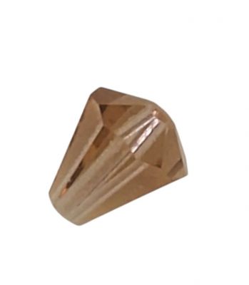 Tulipe 5400 6,6x6mm Light Colorado Topaz x1 cristal Swarovski, marron clair