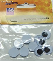 Yeux mobiles ronds 14mm X10