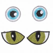 Yeux thermocollants  Ø 20mm - sachet de 4 yeux.